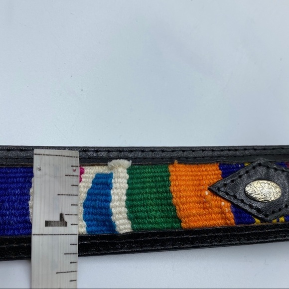 Southwestern Embossed Silver Big Buckle 38 - Picture 5 of 9